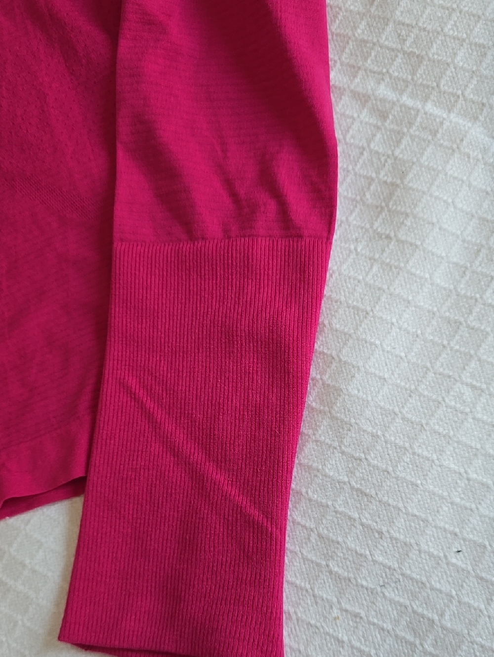 Lululemon Swiftly Tech Long Sleeve 2.0 Waist Length Shirt Pink - Picture 10 of 15